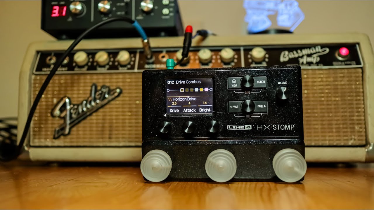 Line 6 HX Overdrive Stacking &  Combinations - My Favorites
