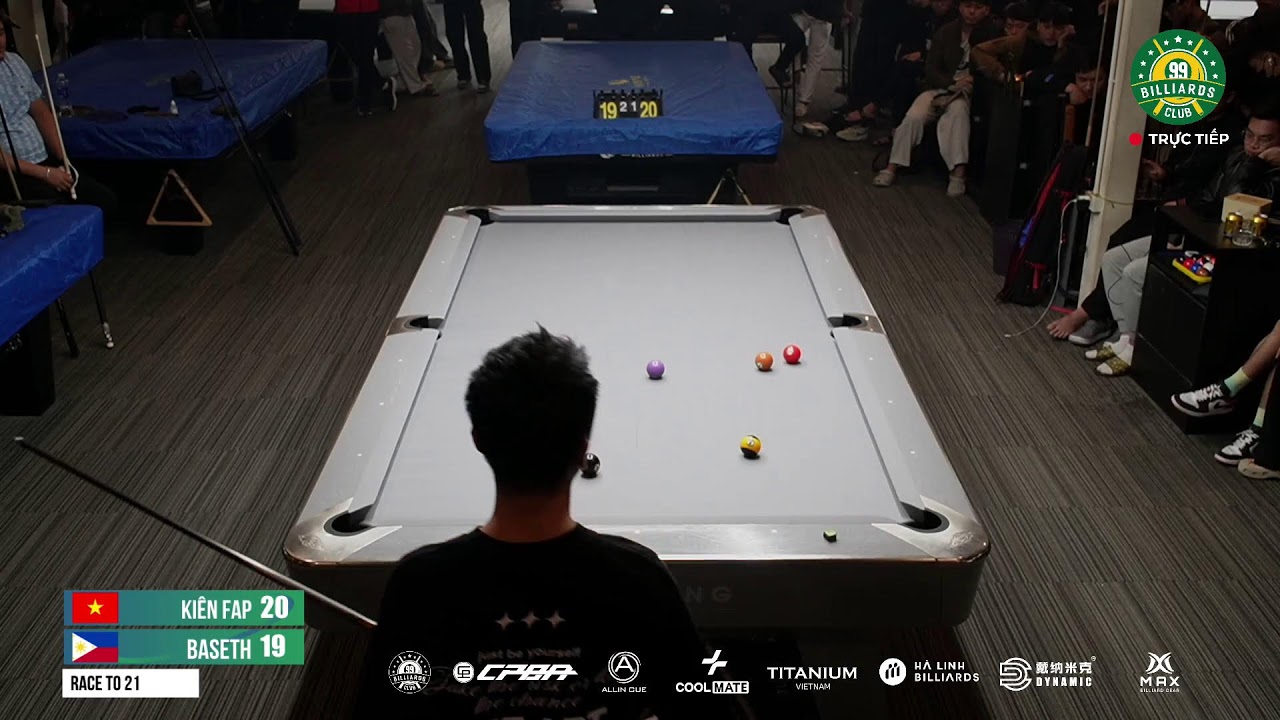 🔴 TRỰC TIẾP : KI&Ecirc;N FAP vs BASETH🏆GIAO LƯU BILLIARDS