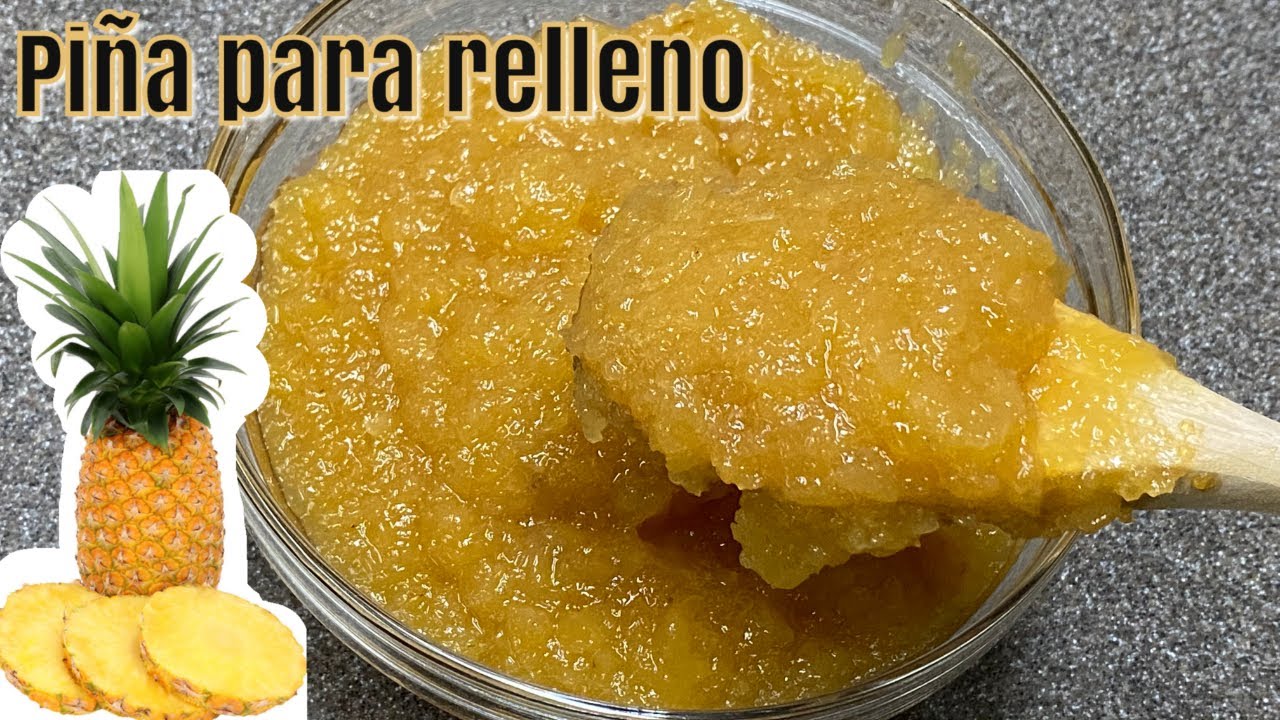 RELLENO DE PIÑA PARA EMPANADAS