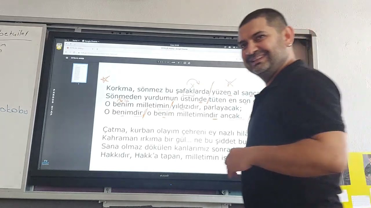 İstiklal marşı nasıl okunur , nefes alma yerleri , kelime hataları , yanlışlar , doğrular