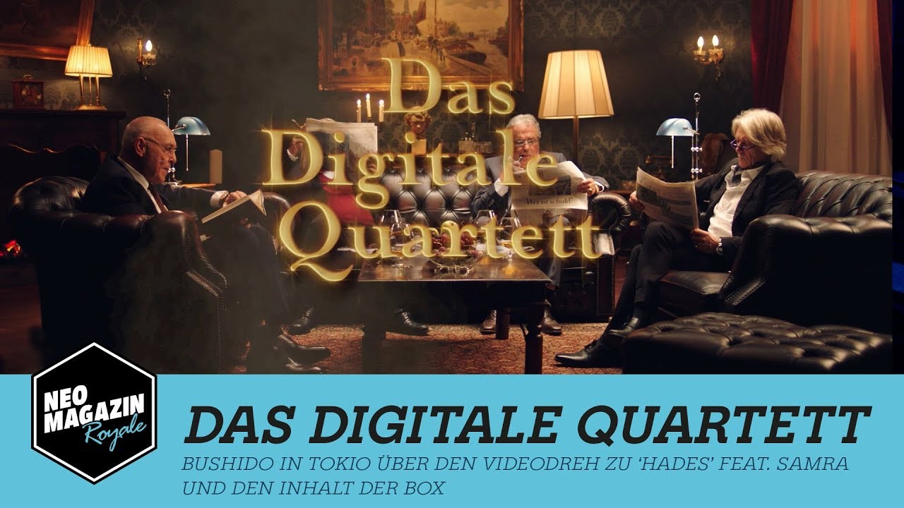 Das Digitale Quartett: Bushido in Tokio | NEO MAGAZIN ROYALE mit Jan Böhmermann - ZDFneo