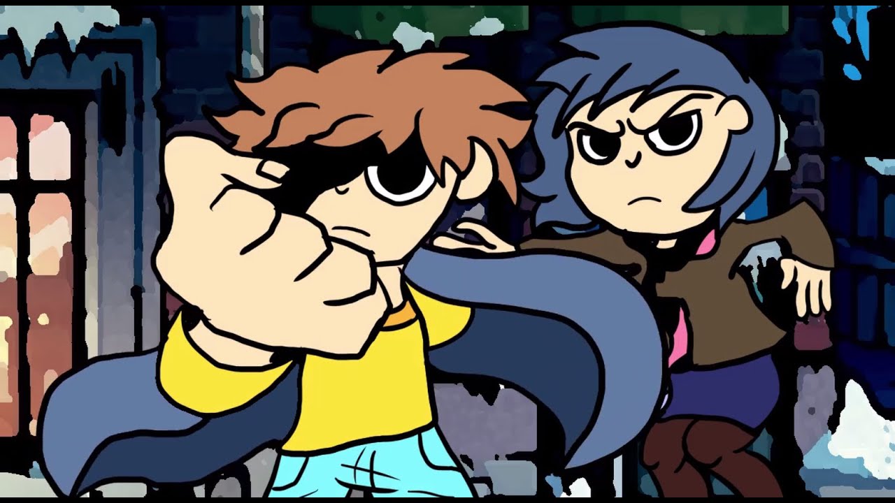 Travis Touchdown Vs Scott Pilgrim animation