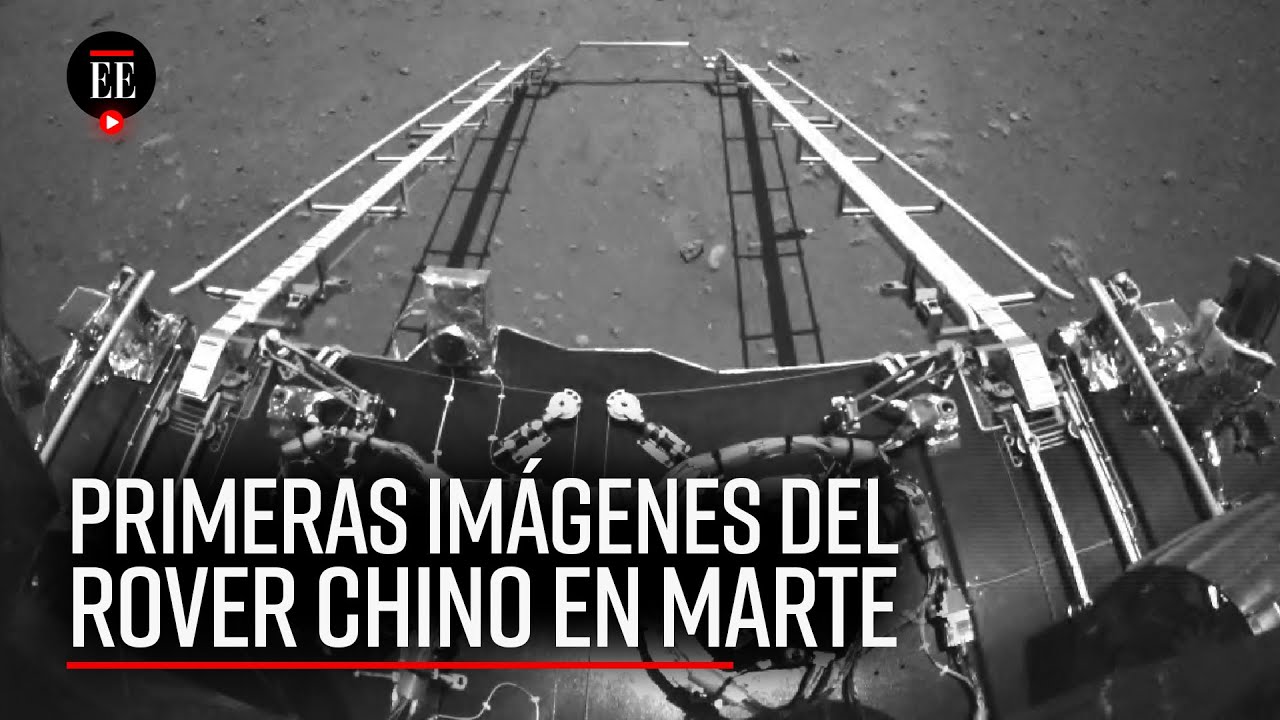 Primeras imágenes del robot chino enviado a Marte | El Espectador