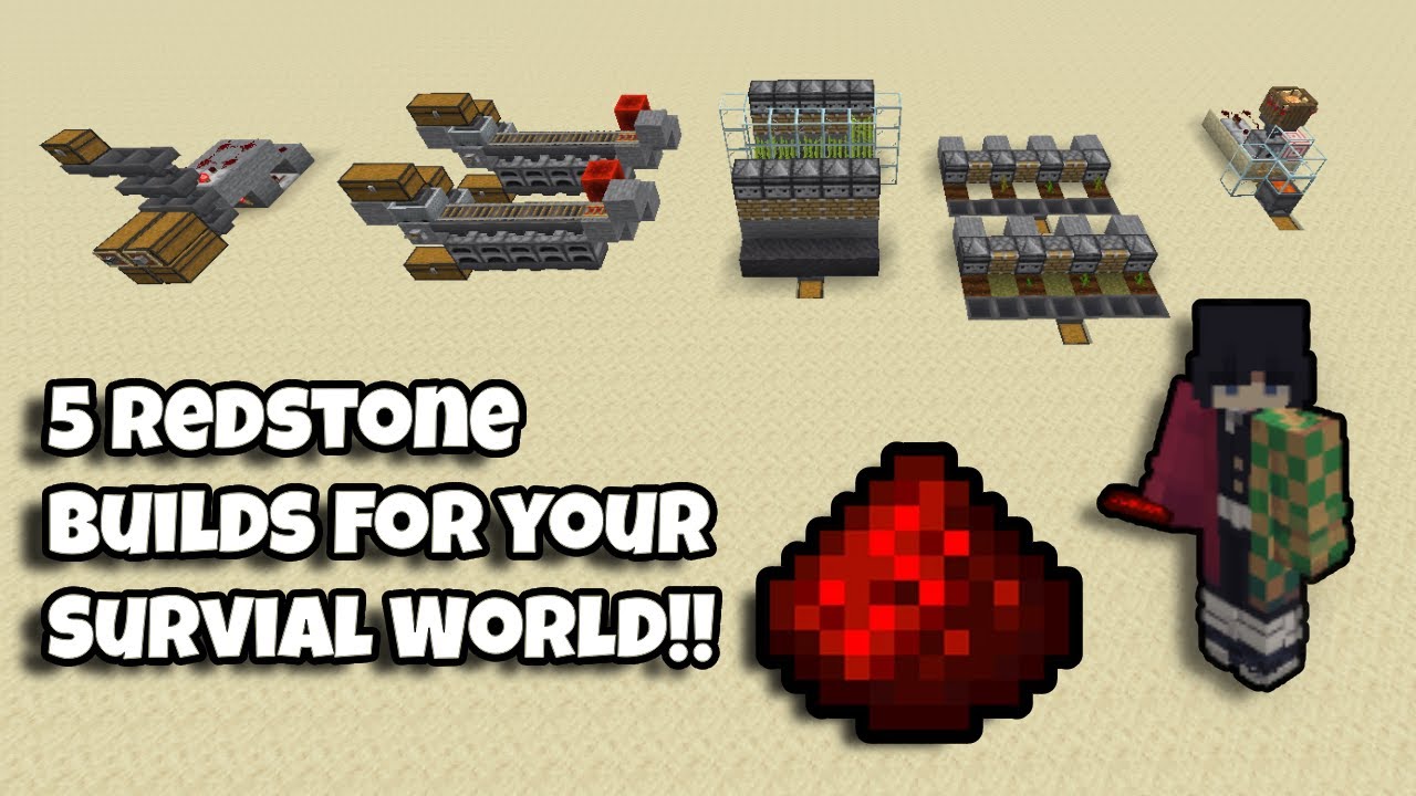 5 Redstone Builds Every Survival World Needs