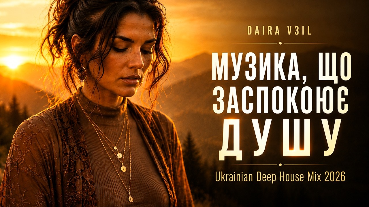 DAIRA V3IL &mdash; Музика, Що Заспокоює Душу | Ukrainian Deep House Mix 2026
