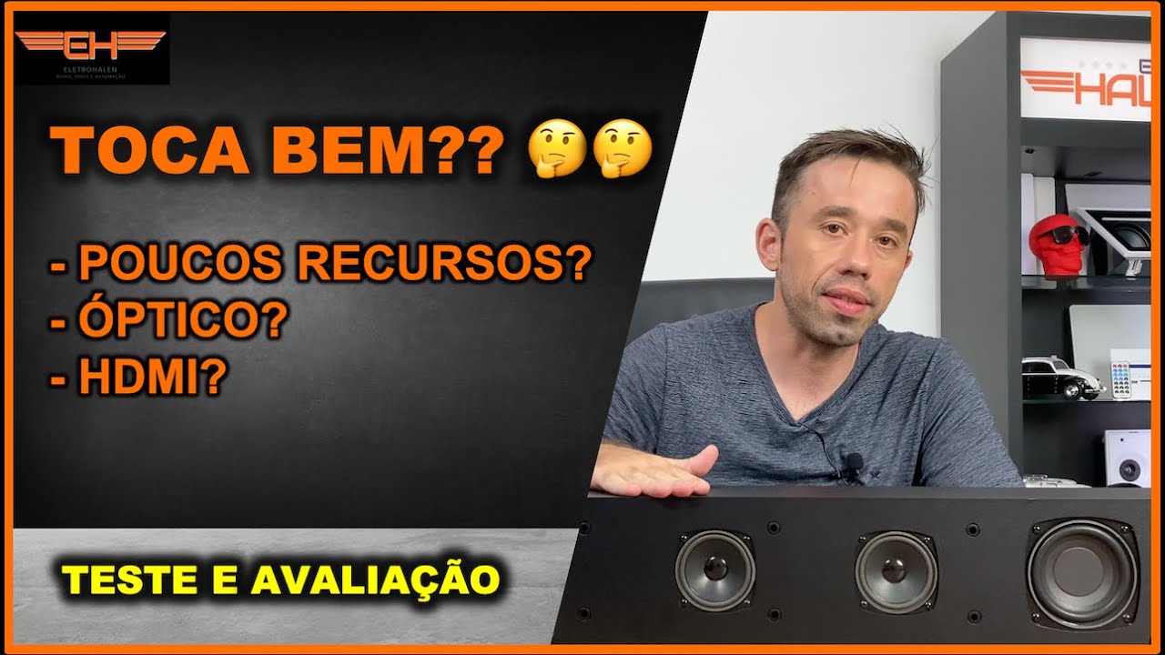 SOUNDBAR INFOKIT &Eacute; BOA? - 70W RMS | BLUETOOTH | USB | TESTE E AVALIA&Ccedil;&Atilde;O - ELETROHALEN