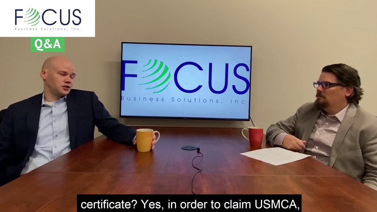 Are USMCA Certificates Required When Shipping Between the United States, Canada and/or Mexico?