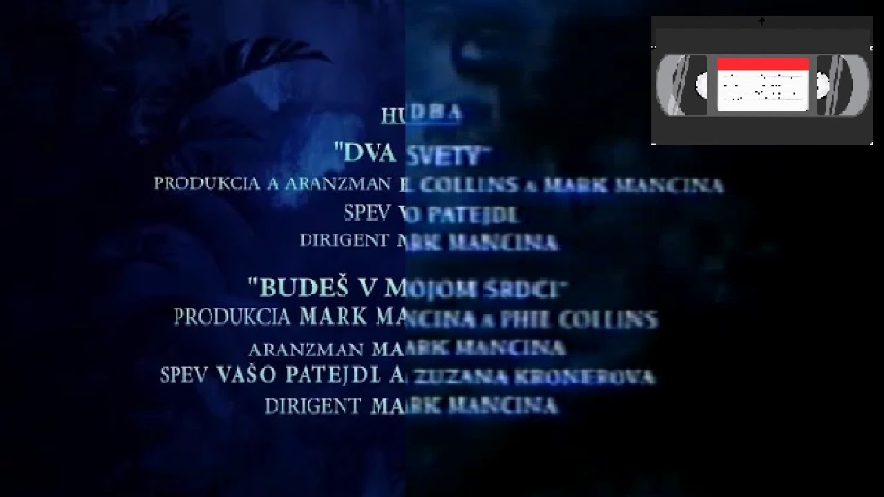 Disney's Tarzan: End Credits - (VHS Capture/Slovak)