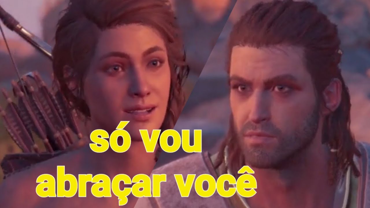 Assassin's Creed Odyssey Como fazer o final feliz ou triste modo História só quero abraçar você