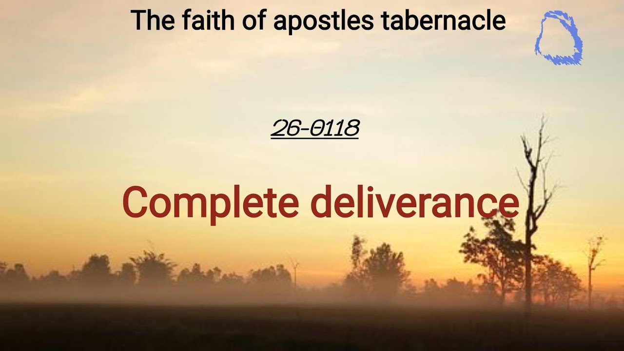18-1-2026 PASTOR STEPHEN MASIH (SUNDAY MORNING SERMON)