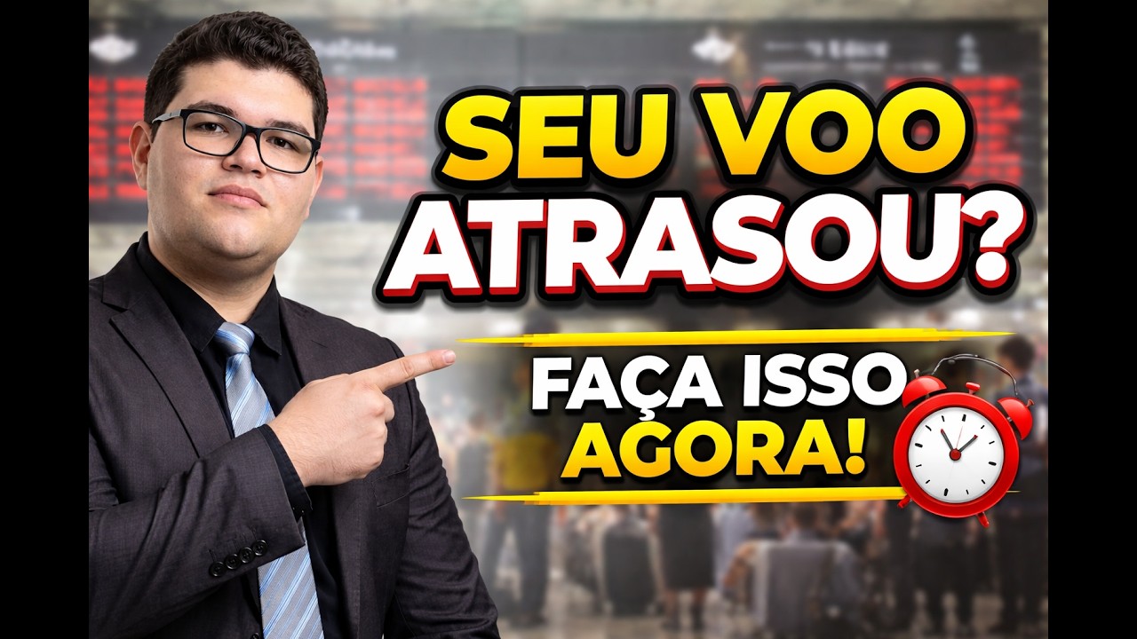 Seu voo atrasou? Veja AGORA o que fazer e não saia no prejuízo