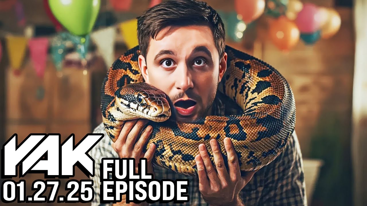Big Cat Got KB a LOVELY Birthday Present | The Yak 1-27-25