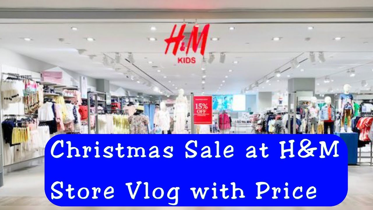 Christmas Sale at H&M Girls Dress Latest Collection