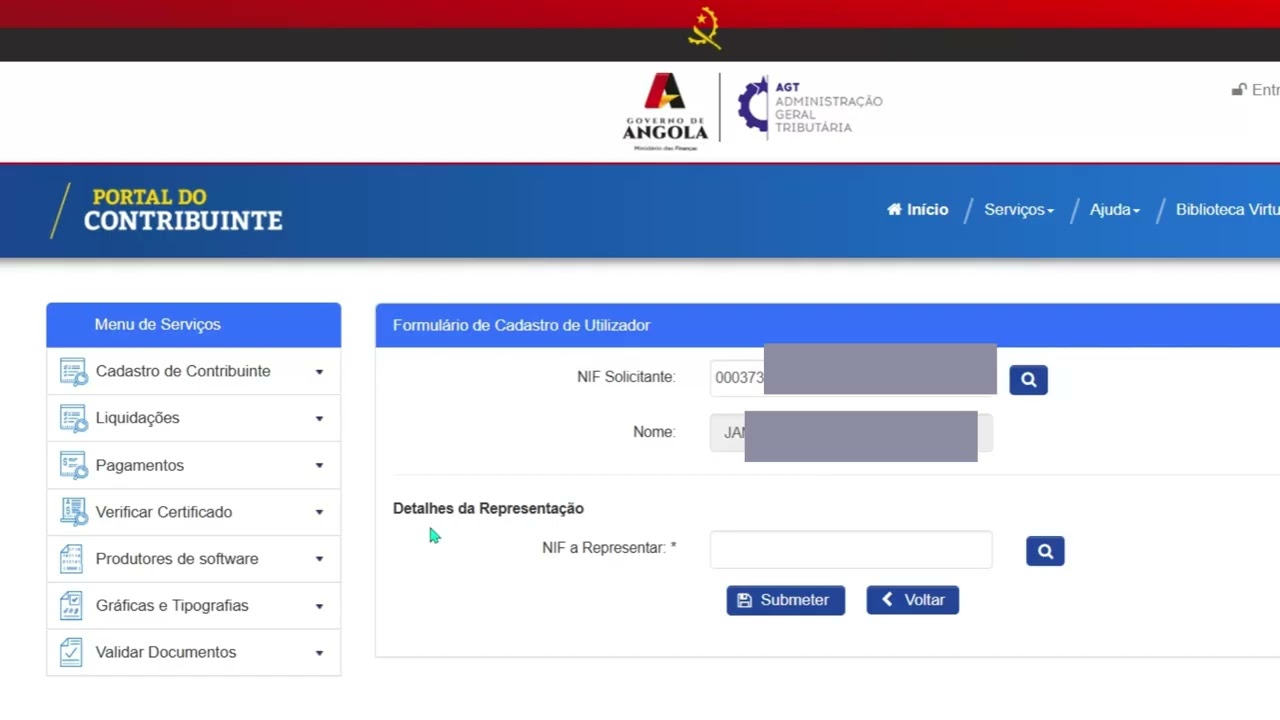 Como Solicitar Representação no Portal do Contribuinte