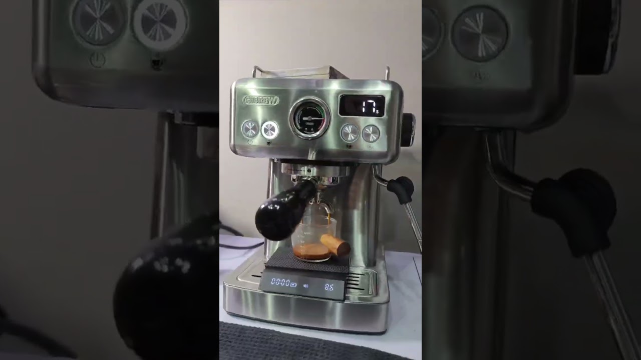 HiBREW H10A espresso machine coffee brewing  #hibrew #espresso #coffee #h10a