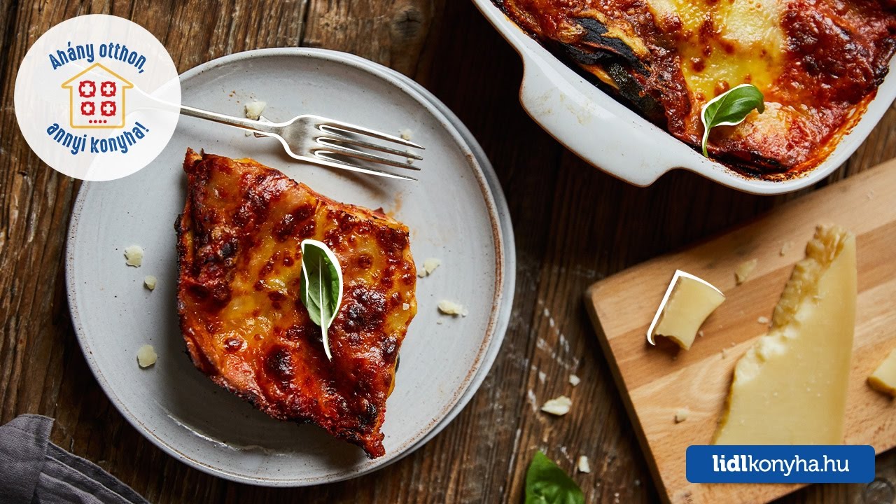 Mautner Zsófi receptje – Lasagne grillezett zöldségekkel