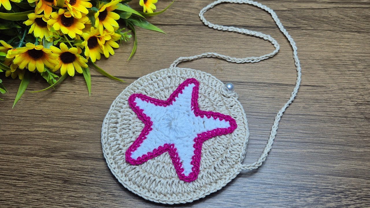Bolsinha de croche infantil # parte 4 conjunto fundo do mar 