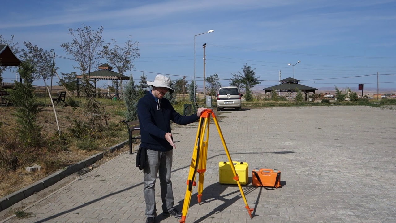 Arazi Ölçmeleri I, Hafta 3, Elektronik Takeometre (Total Station) Kurulumu 1