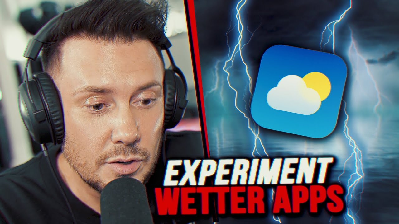 Bringen Wetter-Apps überhaupt was? 😱 (7 Tage Experiment)