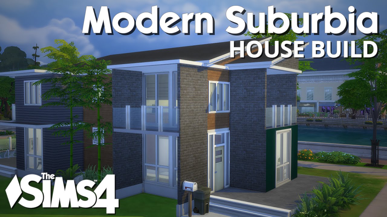 The Sims 4 House Building - Modern Suburbia
