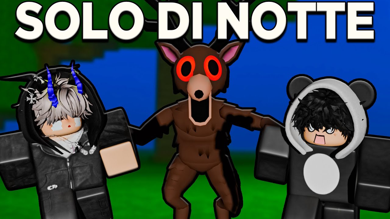 99 NOTTI NELLA FORESTA MA GIOCO SOLO DI NOTTE!!