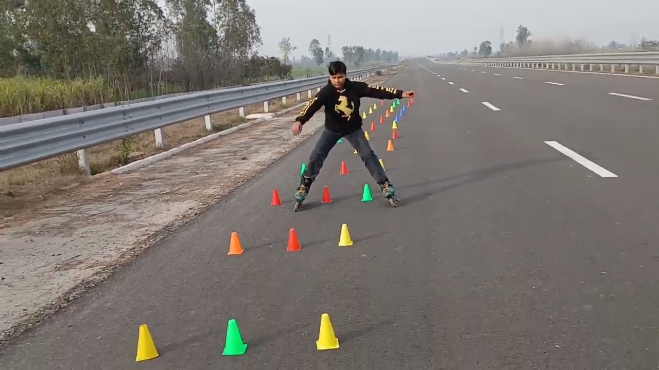 Ye kya tha pro desi language boys skating stunt full video #youtube