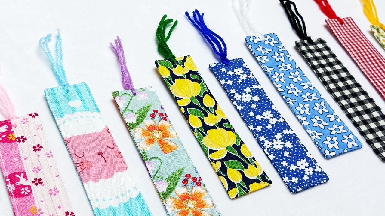 How to Make a Fabric Bookmark | DIY | Sewing Gift Idea