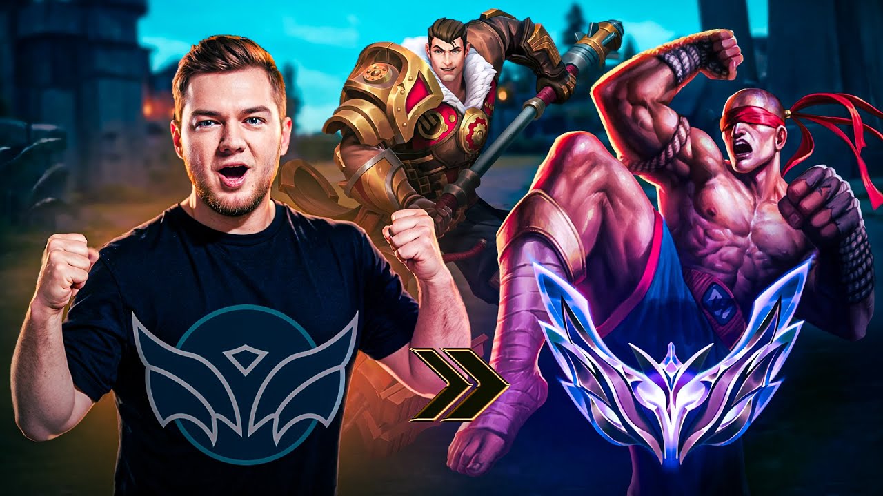 Джейс и ЛиСин Смурфа vs лоу даймонд | Unranked to Master | Лига Легенд