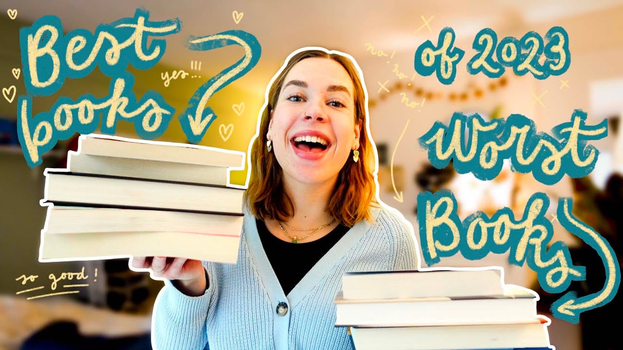 my BEST and WORST BOOKS of 2023!!! 😩❤️📚 booktube faves, sh*t romances & more