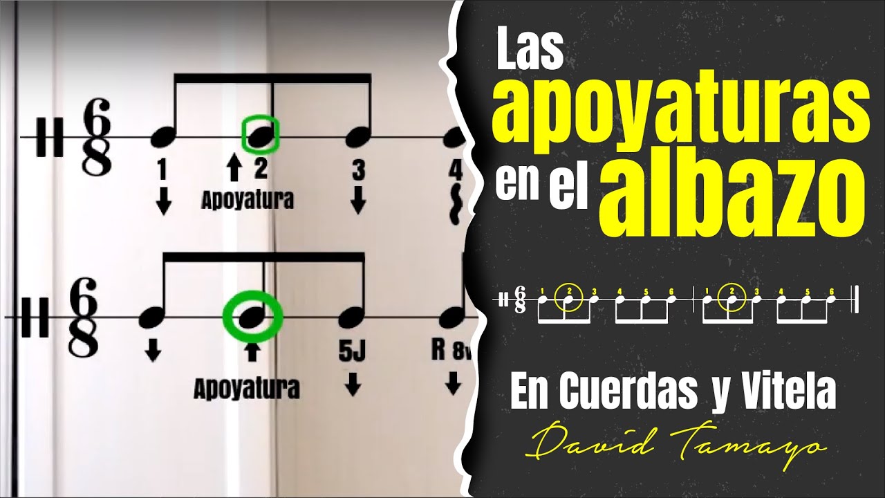 Las apoyaturas en el Albazo 🇪🇨 / TUTORIAL 4 #tutorial