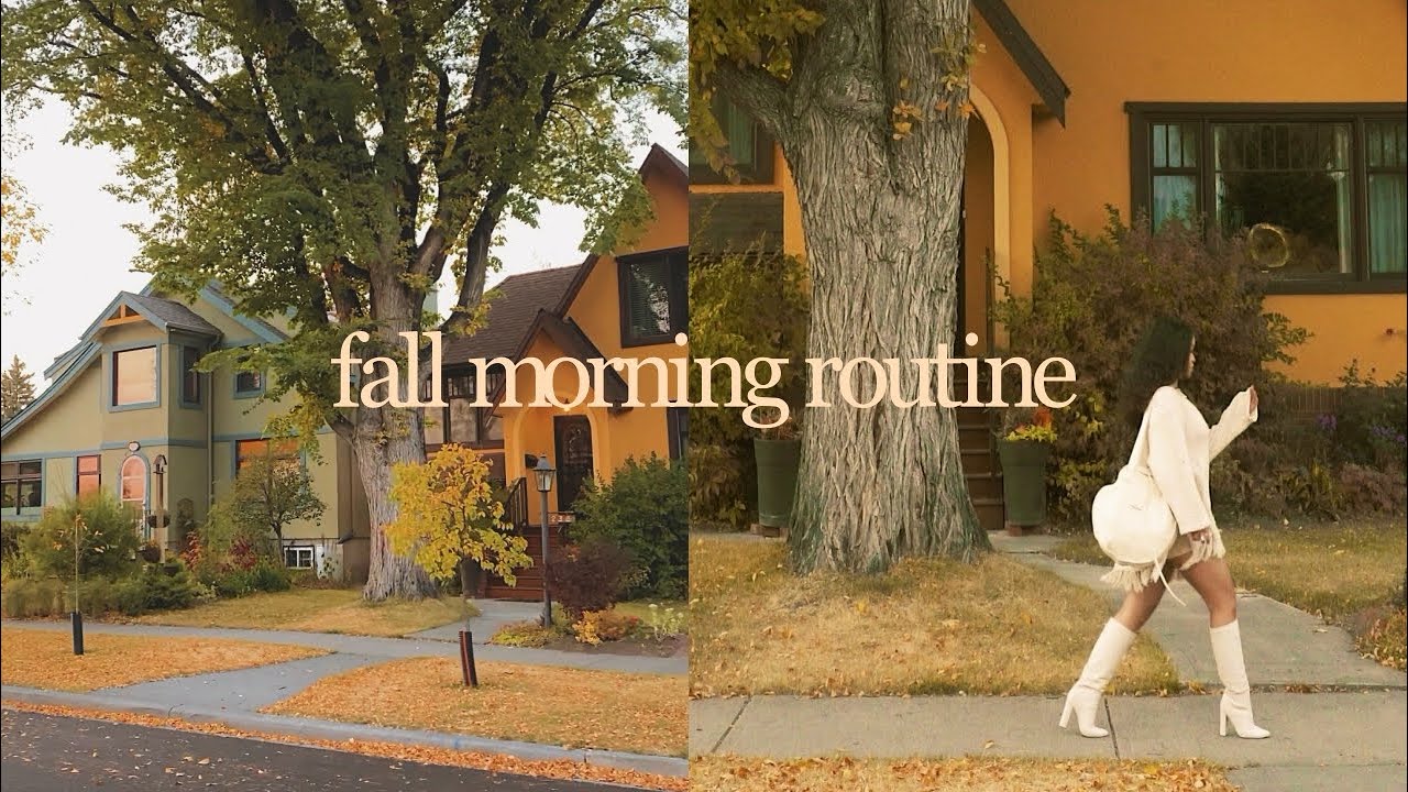 my fall morning routine