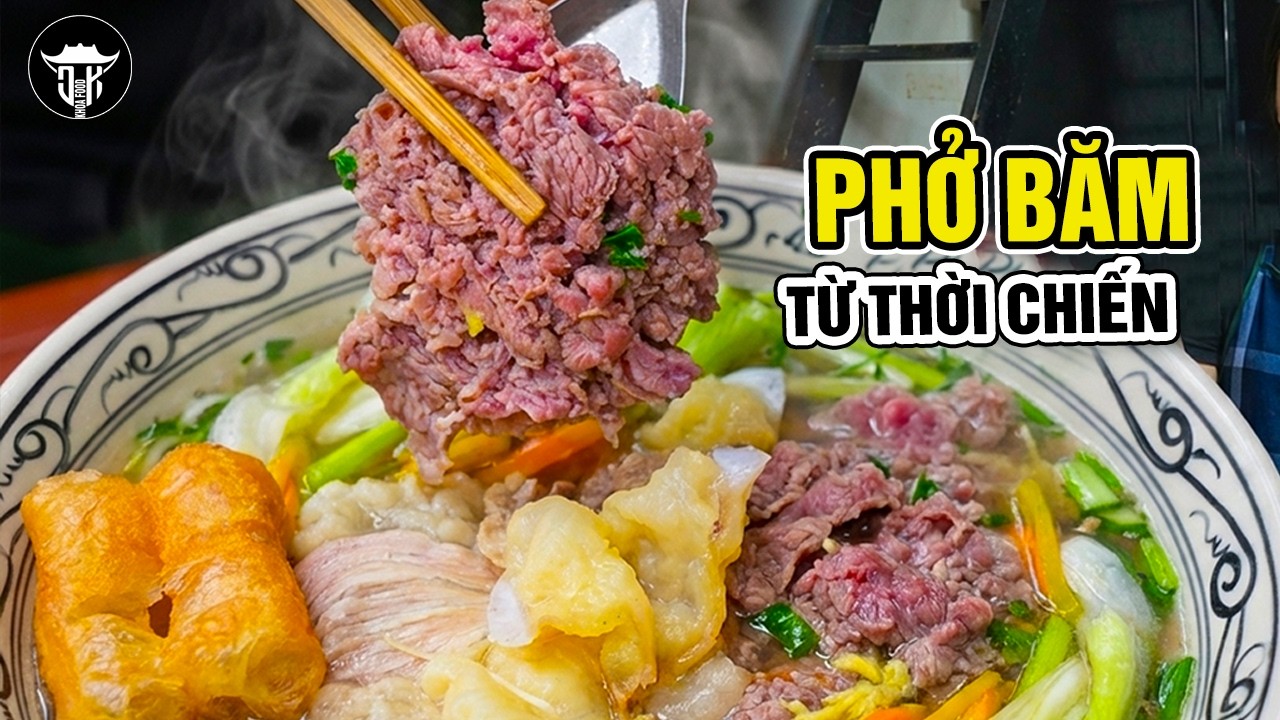 Cái Giá Của Nghề PHỞ BĂM TỪ THỜI CHIẾN | Khách Ăn Suốt 50 Năm