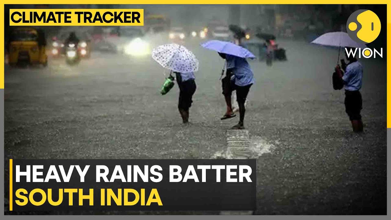 Heavy Rain, Thunderstorms Hit Telangana; More To Lash South Indian States | WION Climate Tracker