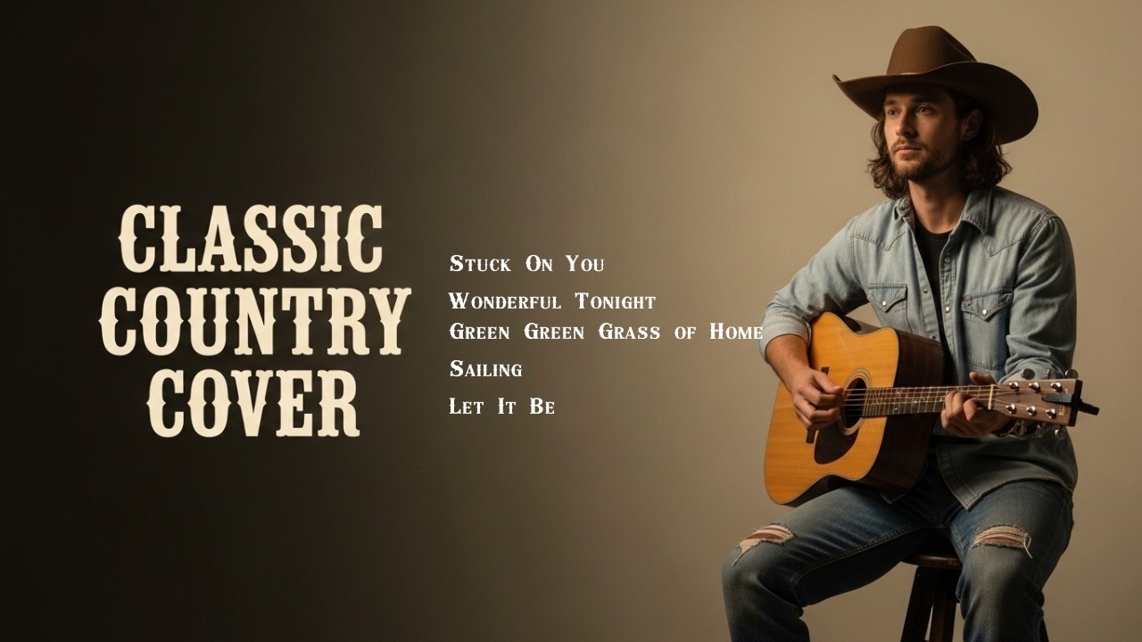 Stuck On You, Wonderful Tonight | Classic Country Cover | 60s 70s 80s Classic Song.