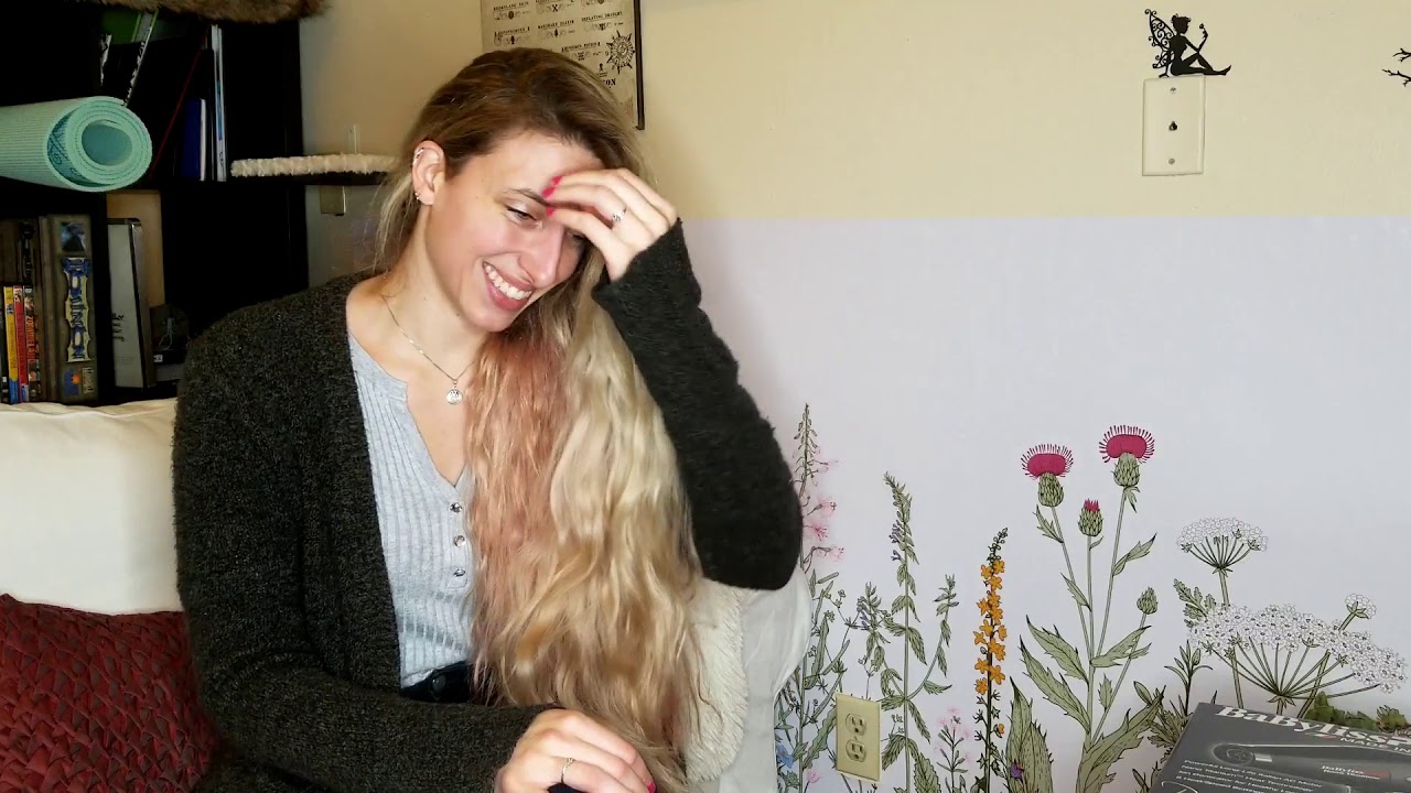 Diffusing my thick hair  #longhairproblems-A day in the life of a 6'2 woman