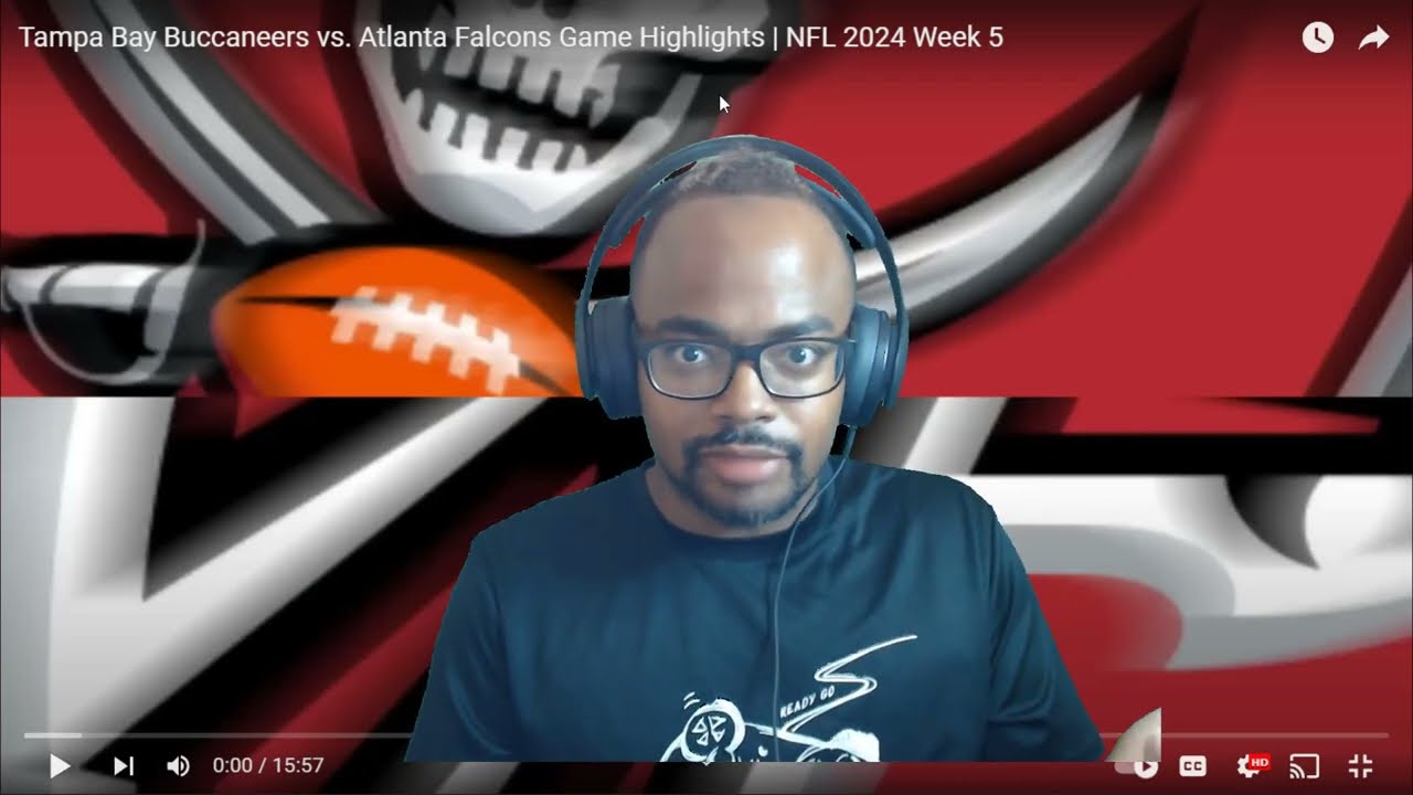 AJJ Reacts to Atlanta Falcons vs. Tampa Bay Buccaneers (Without Tom Brady though) Week 5 Highlights