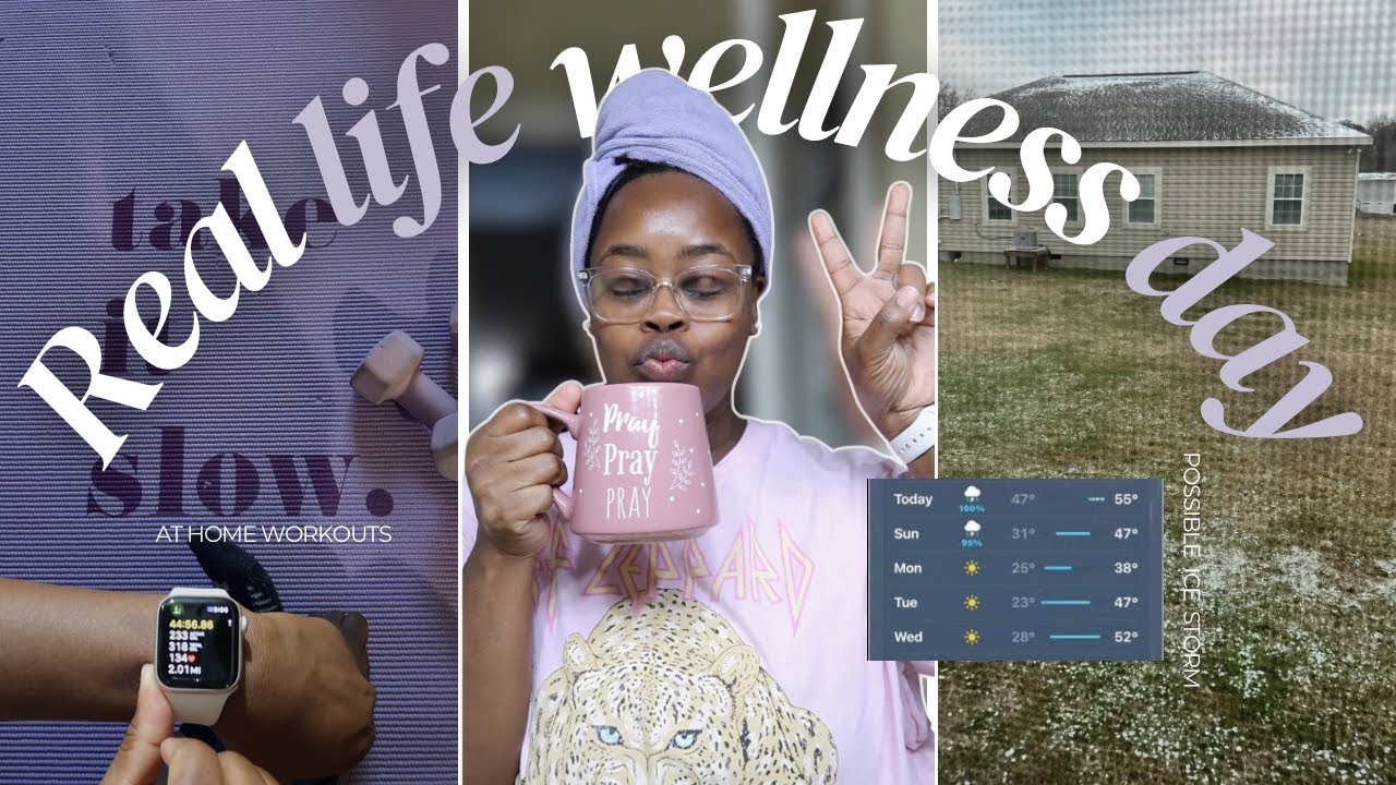 Real Life Wellness | Meal Prep, Rest, & Staying Consistent at Home