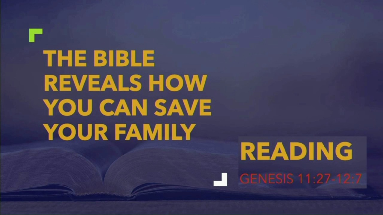 The Bible Reveals How You Can Save Your Family AS