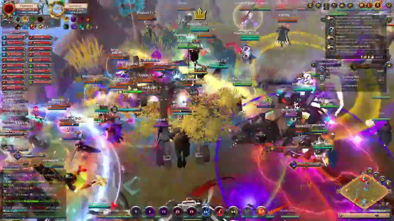 Albion Online (ZVZ): JIN Alliance Vs The Flying Dutchman : Incubus Engage Tank POV