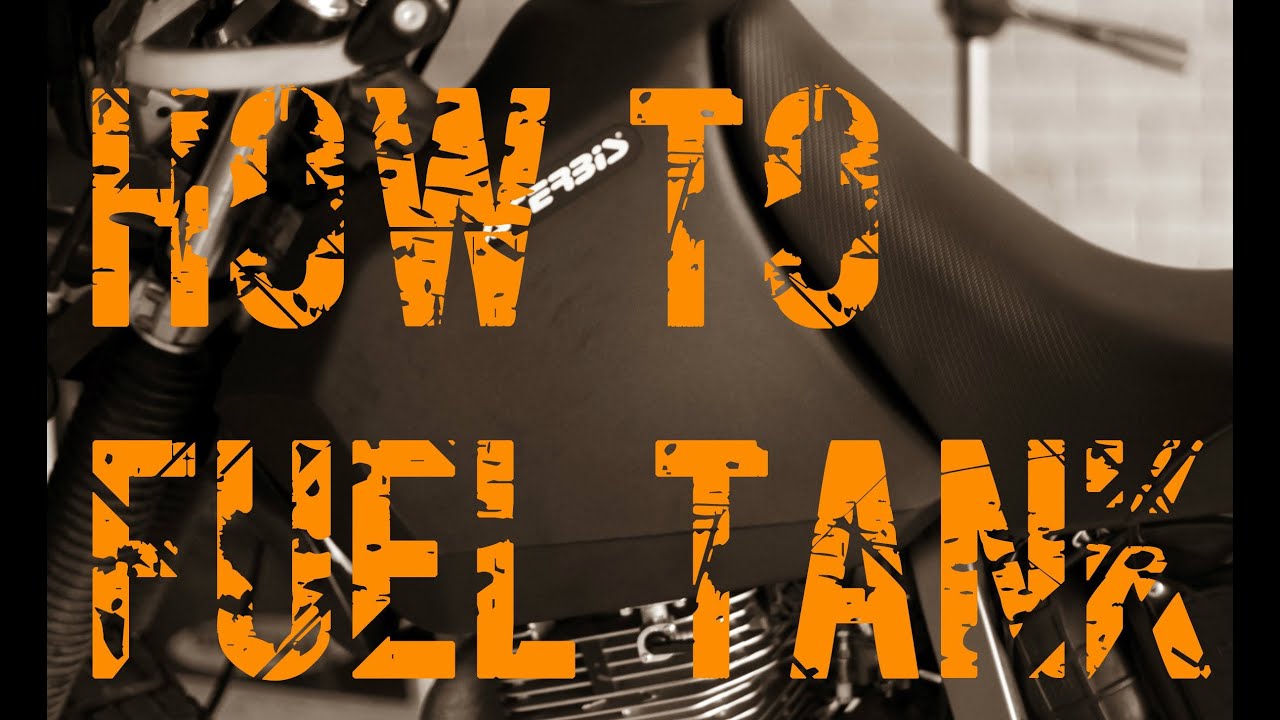 Suzuki DR650 Fuel Tank install