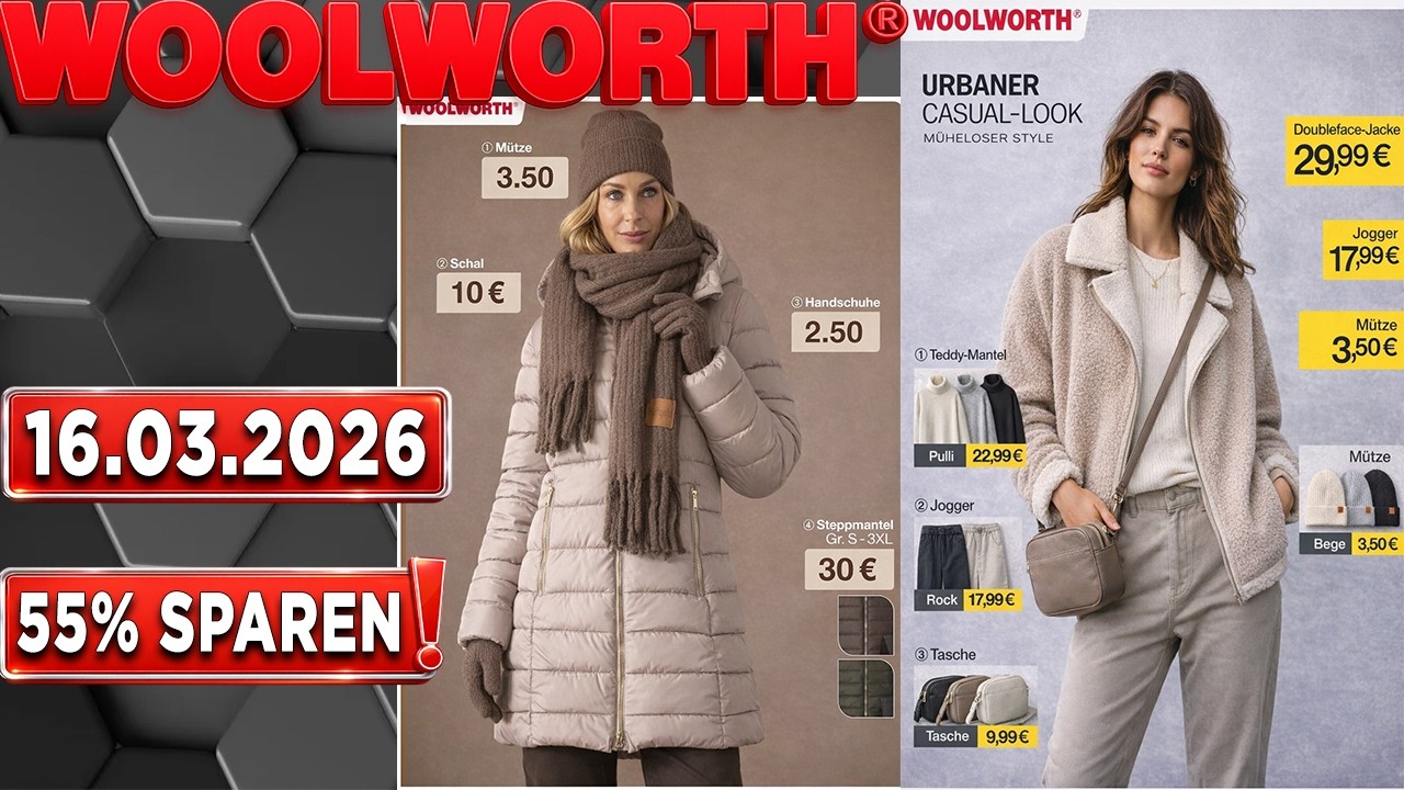 WOOLWORTH Prospekt Diese Woche – Gültig von 16.03.2026 Angebote werbung #prospekt #angebote