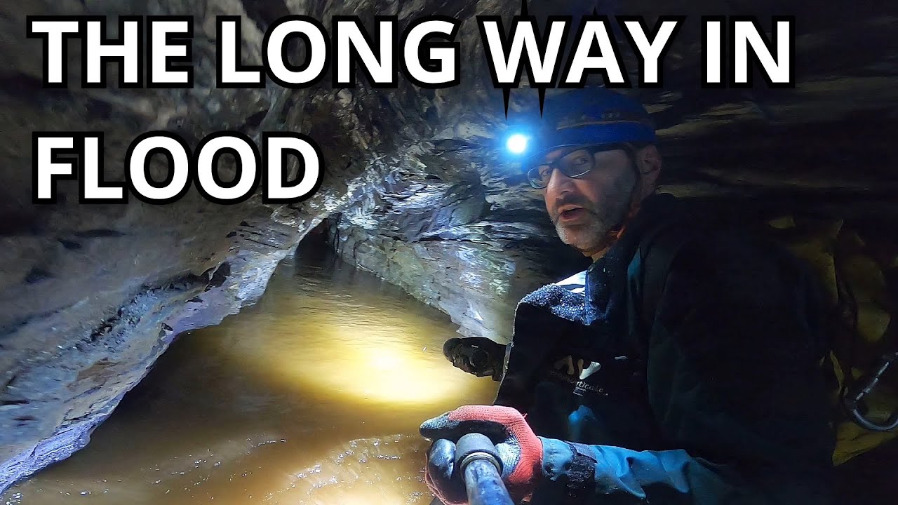 THE LONG WAY IN FLOOD - 2 Lead Mines , 1 Through Trip. Nenthead, Cumbria U.K. #mineexploration