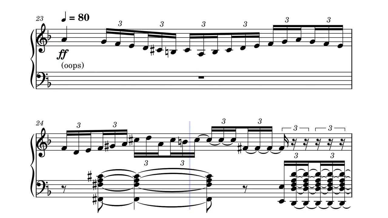 Toccata and Fugue in D minor but something isn't right