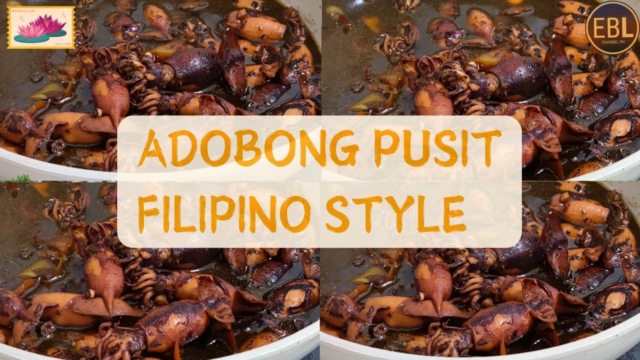 Adobong Pusit | A Filipino Squid Recipe