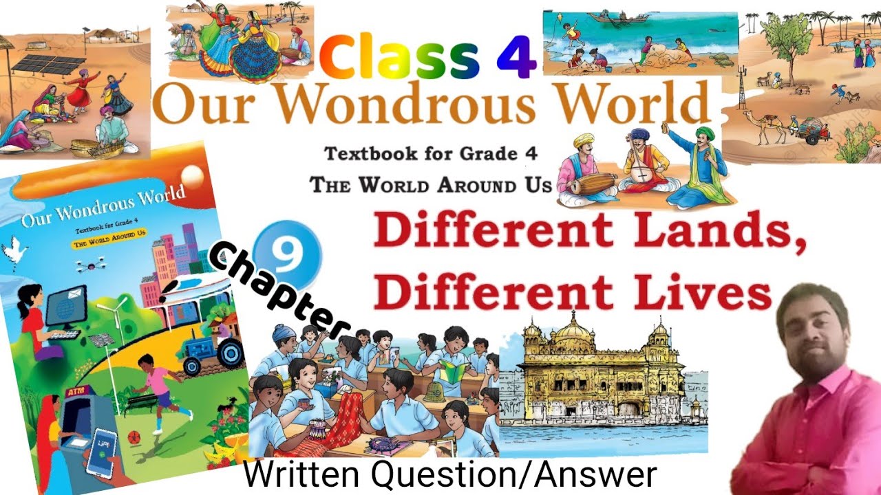 Different Lands, Different Lives | Chapter 9 | Class 4 | Our Wondrous world | Ques/Ans |‎@ATOZSTUDYZ