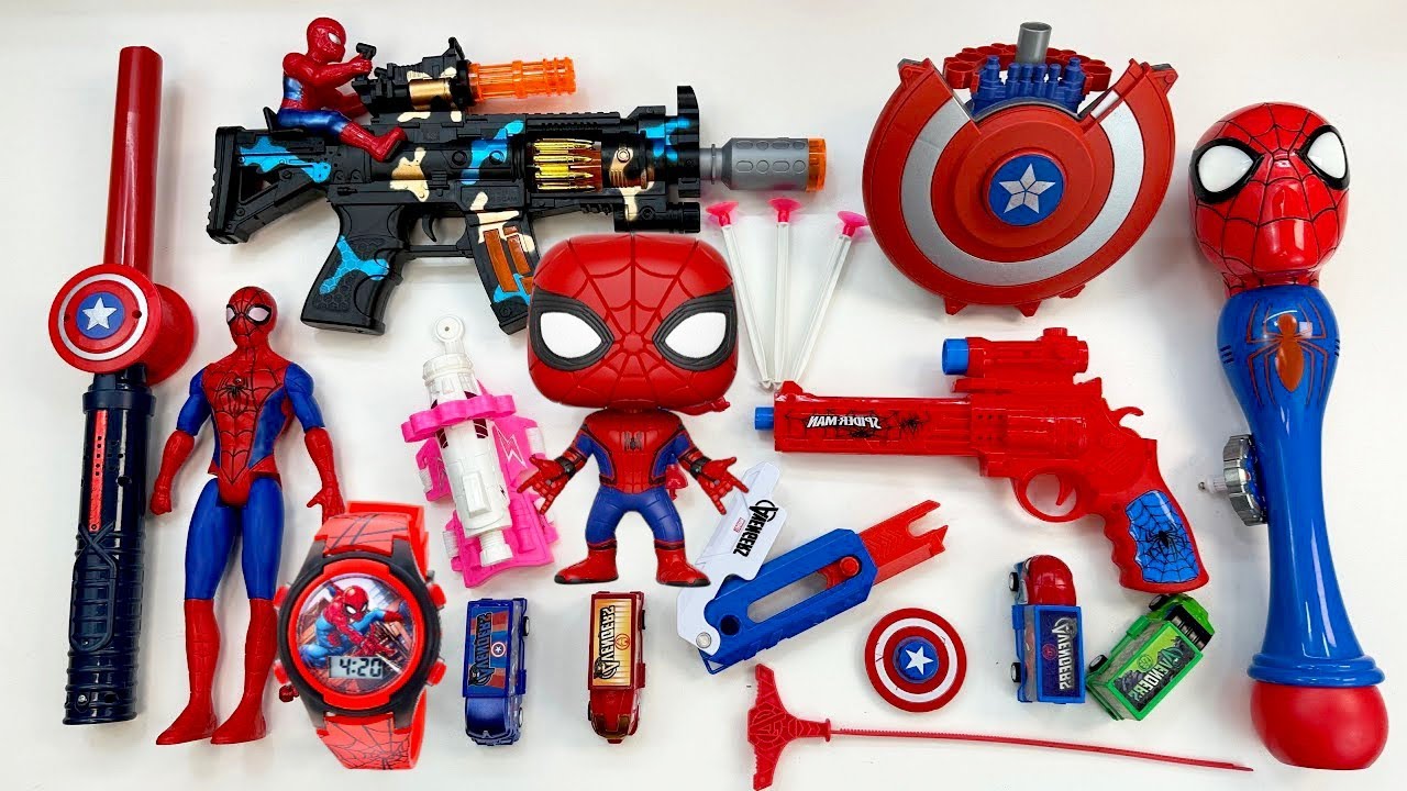 Marvel Spiderman Unboxing Toys Series | Marvel Spiderman & Friends Playground | Spider Man Masks