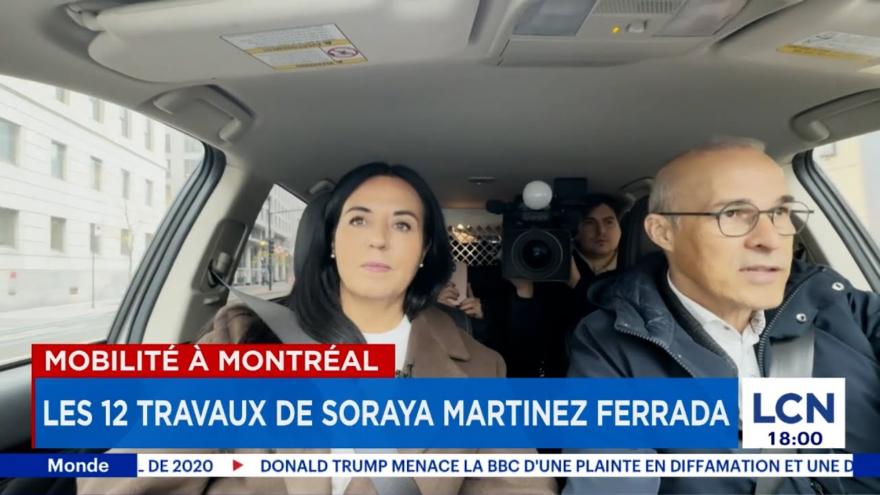 Chaos des chantiers à Montréal: sur le terrain avec la mairesse