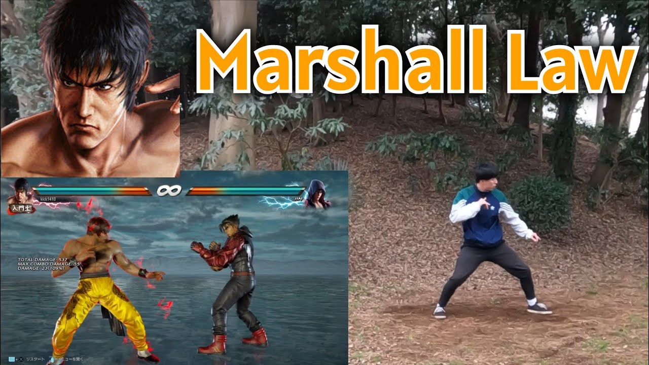 Real life Tekken.【Marshall Law】