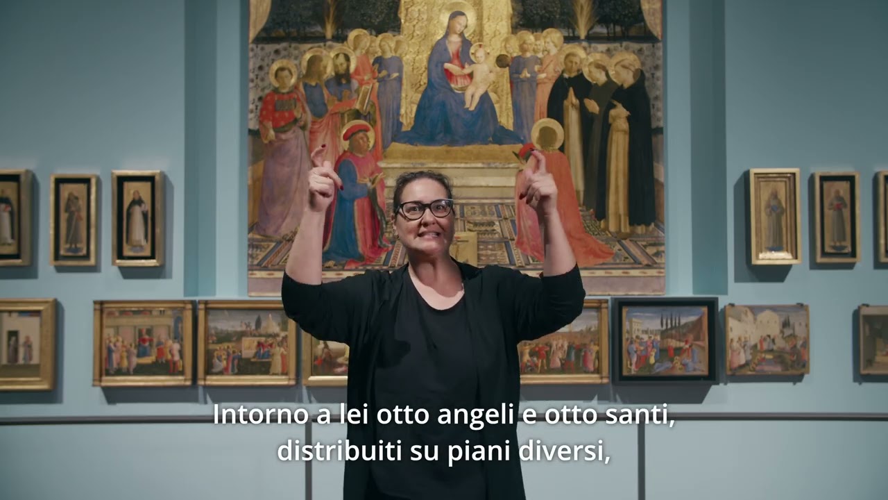 San Marco - Sala 3, Palazzo Strozzi - Videoguida LIS - Beato Angelico