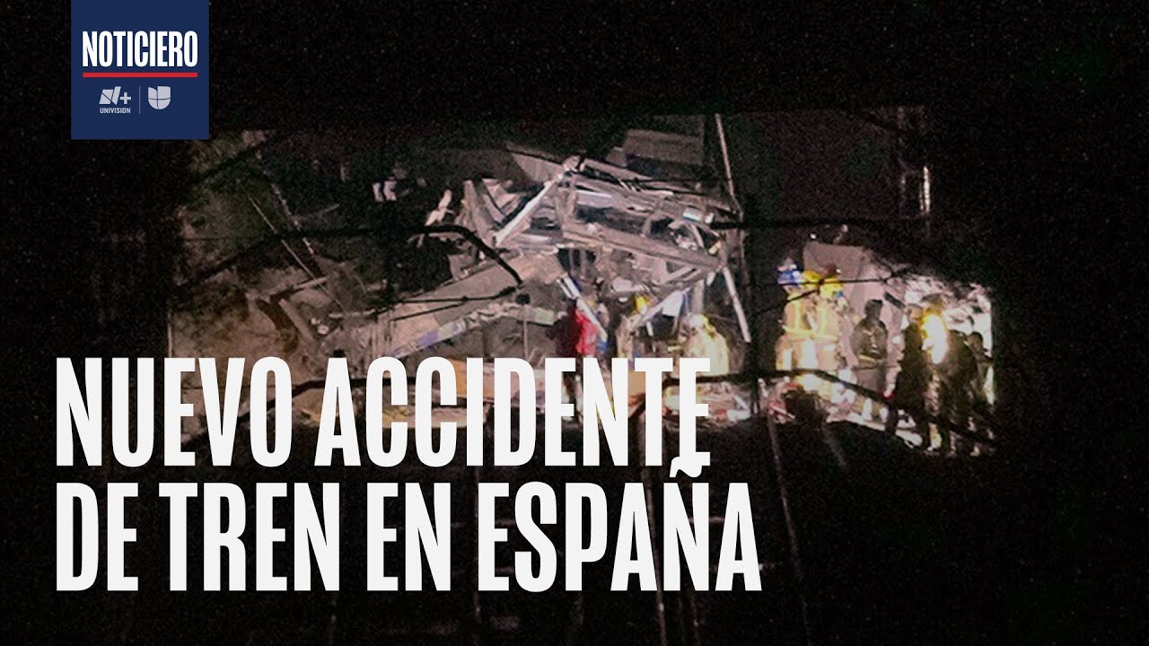 Reportan otro accidente de tren en Espa&ntilde;a; incidente de hoy ocurri&oacute; cerca de Barcelona
